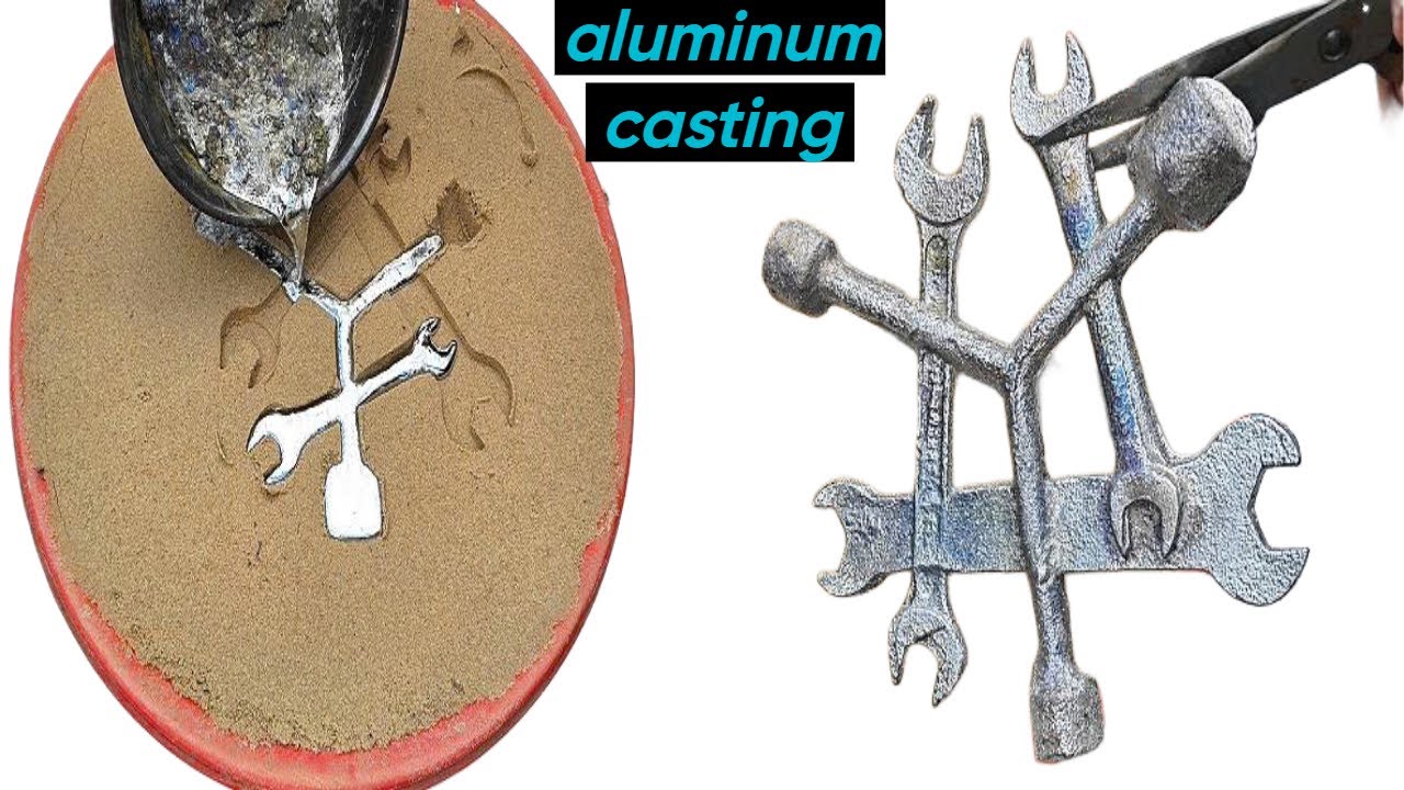 Oddly Satisfying Aluminum Casting 