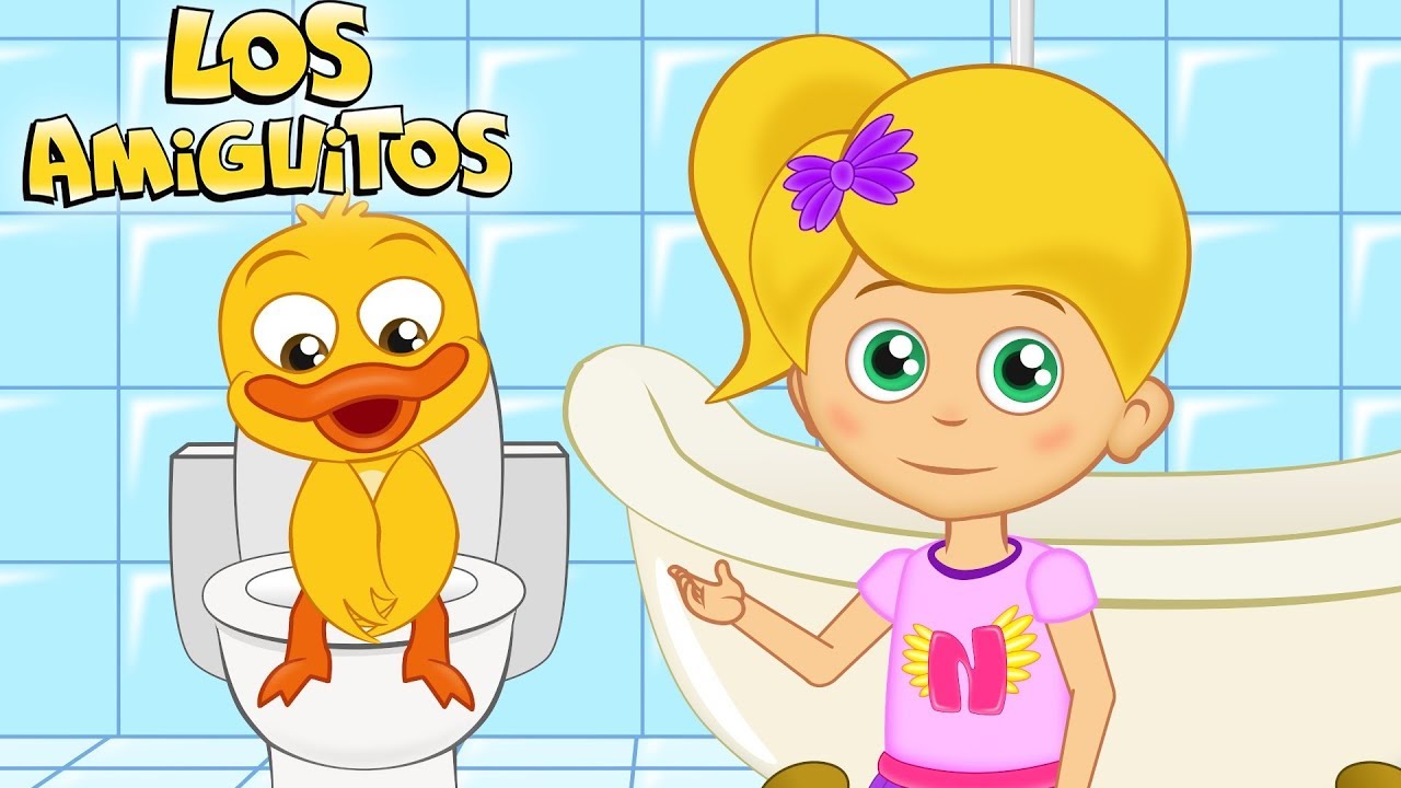 Canción de Corre al Baño Mejores Cancion Infantil Español 2017 Los Amiguitos