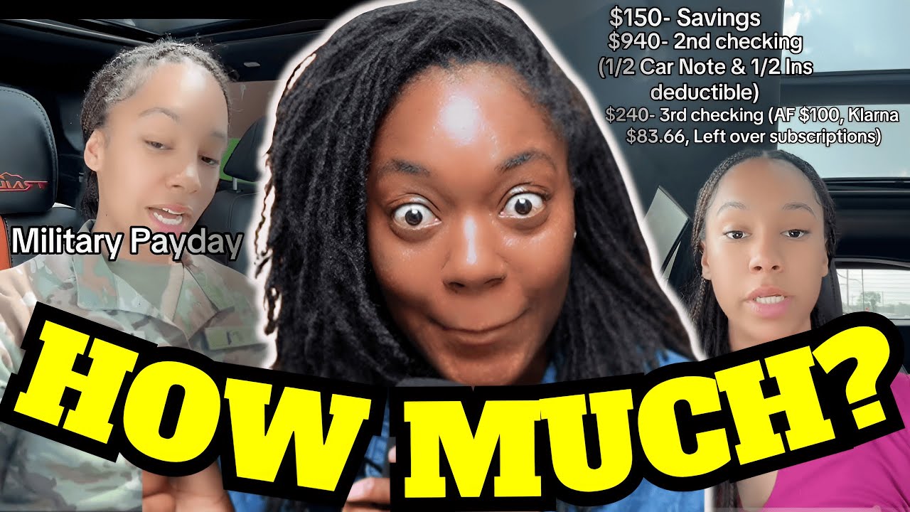 Only $228 Left? Budgeting a $2200 Army Paycheck as a Military Soldier!