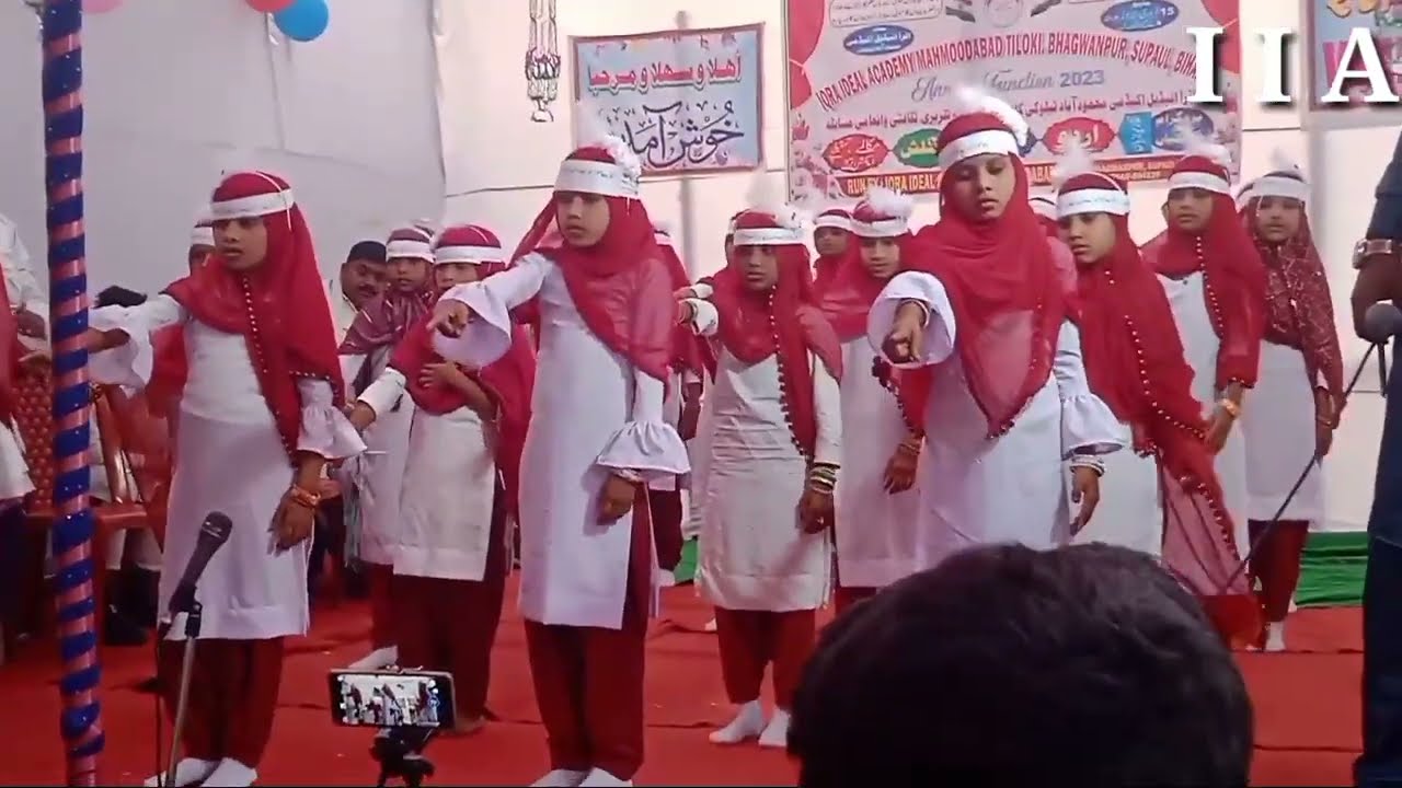 New Action Tarana Mere Maula mere  maa baap par raham farma action Iqra Ideal Academy