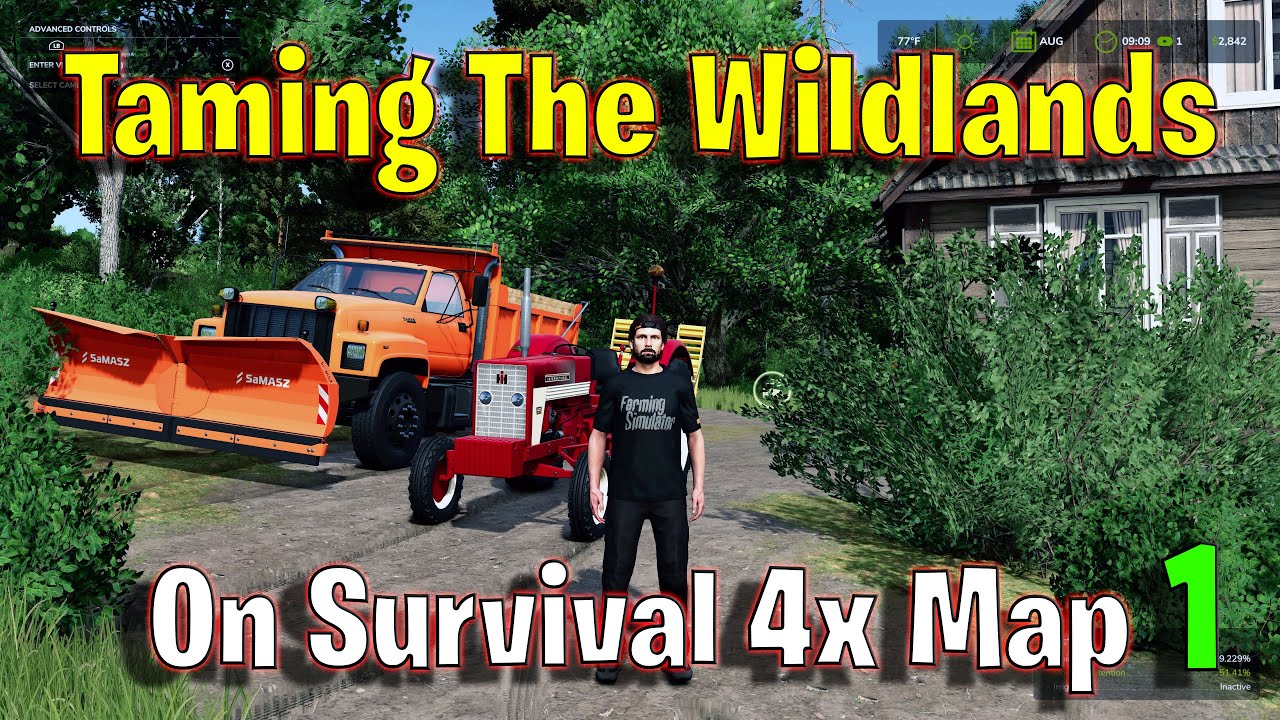 EP 1- Taming The Wildlands on Survival 4x Starting From Scratch