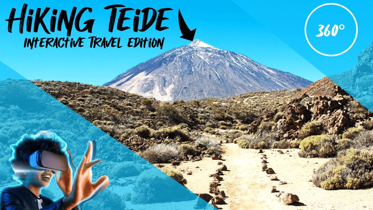 Hike the highest Mountain of Spain with me (360&deg; Edition) 🌋Teide National Park Tenerife