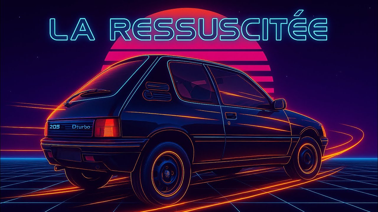 Une 205 Dturbo ressuscitée !!!