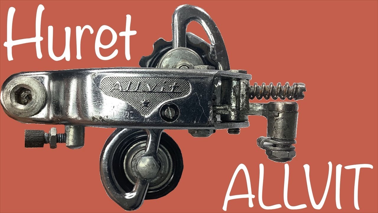 Hurt ALLVIT Rear Derailleur: restored service clean disassembled Dismantled