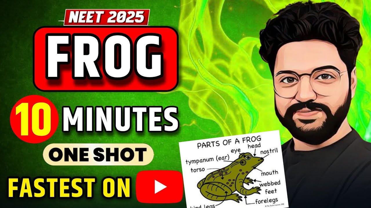 FROG in 10 Minutes🔥| फर्राटा Revision🚀 | Neet 2025