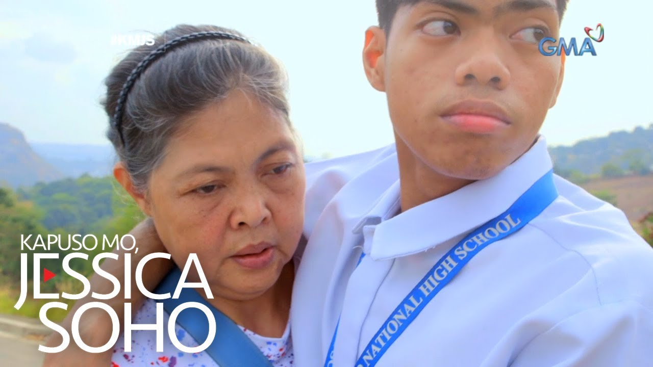 Kapuso Mo, Jessica Soho: Ina, araw-araw na kinakarga ang anak papasok ng eskuwela