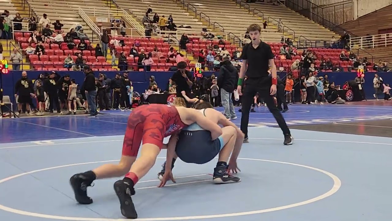 Brody's 3rd (finals) match at Heart of Texas Nationals, D3 120lb division in Austin 01.24.26