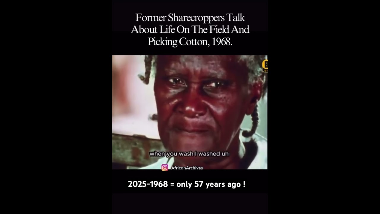#sharecropping  : the real experiences from those who lived it.