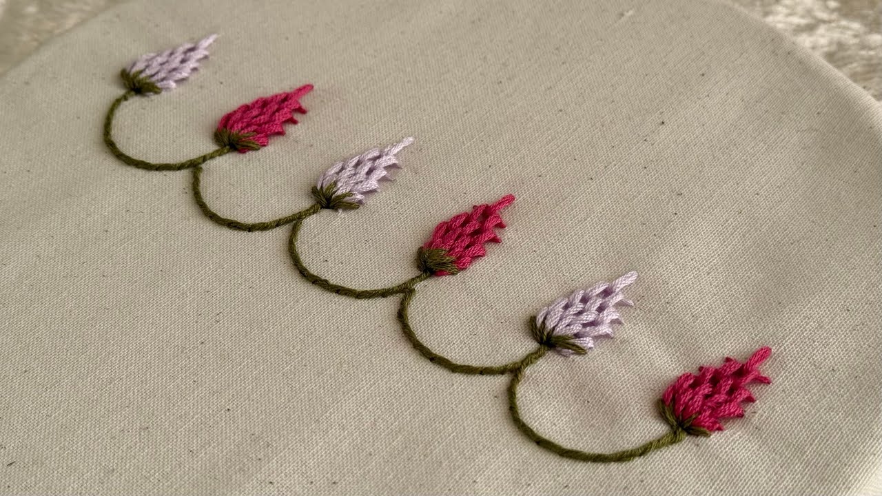Satisfying 3D Embroidery 🧵 | Giving Life to Thread 🍇