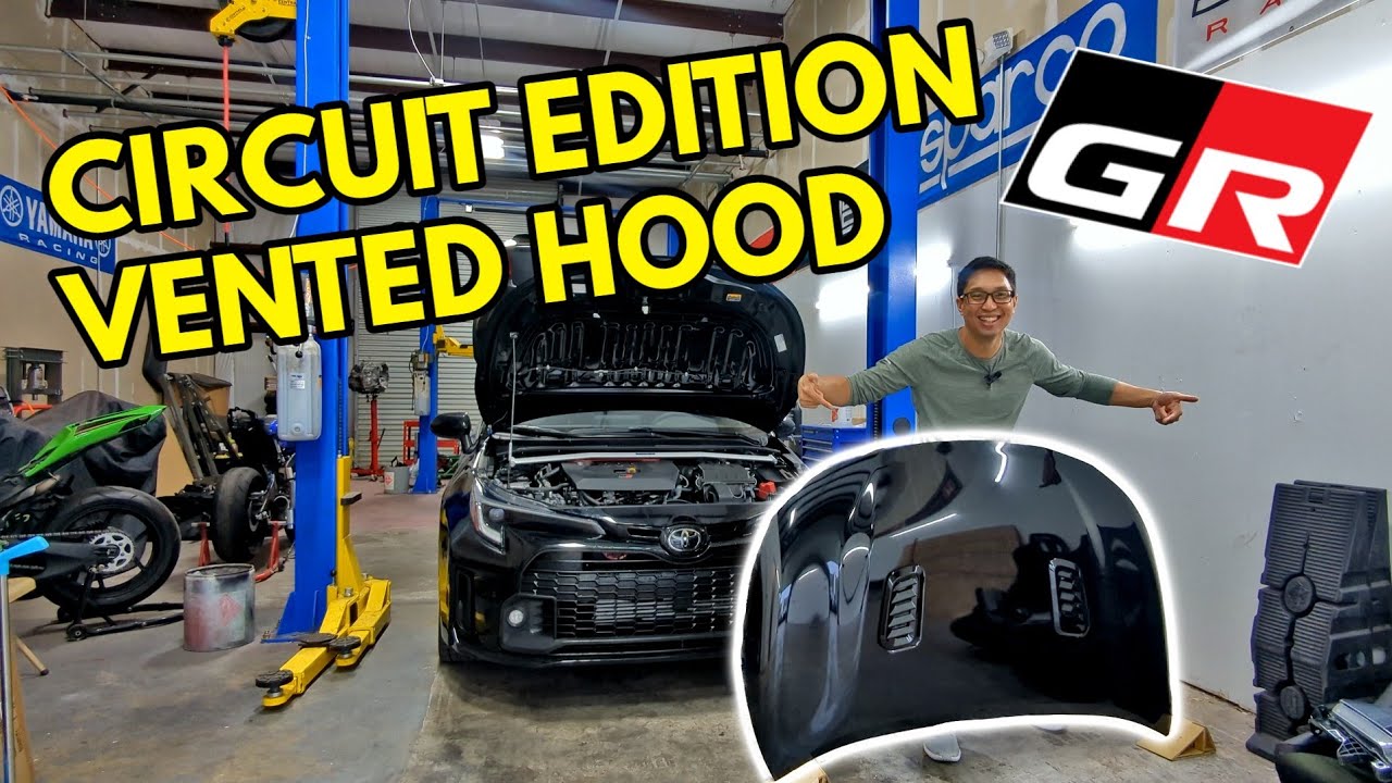 NEW Circuit Edition Vented Hood for the GR Corolla!