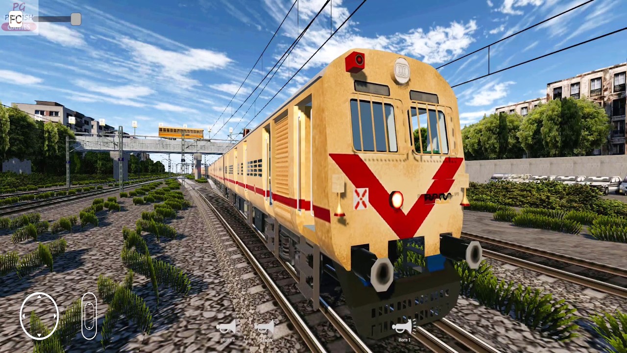Railway Simulator India Mobile Gameplay | Indian Train Games for Android