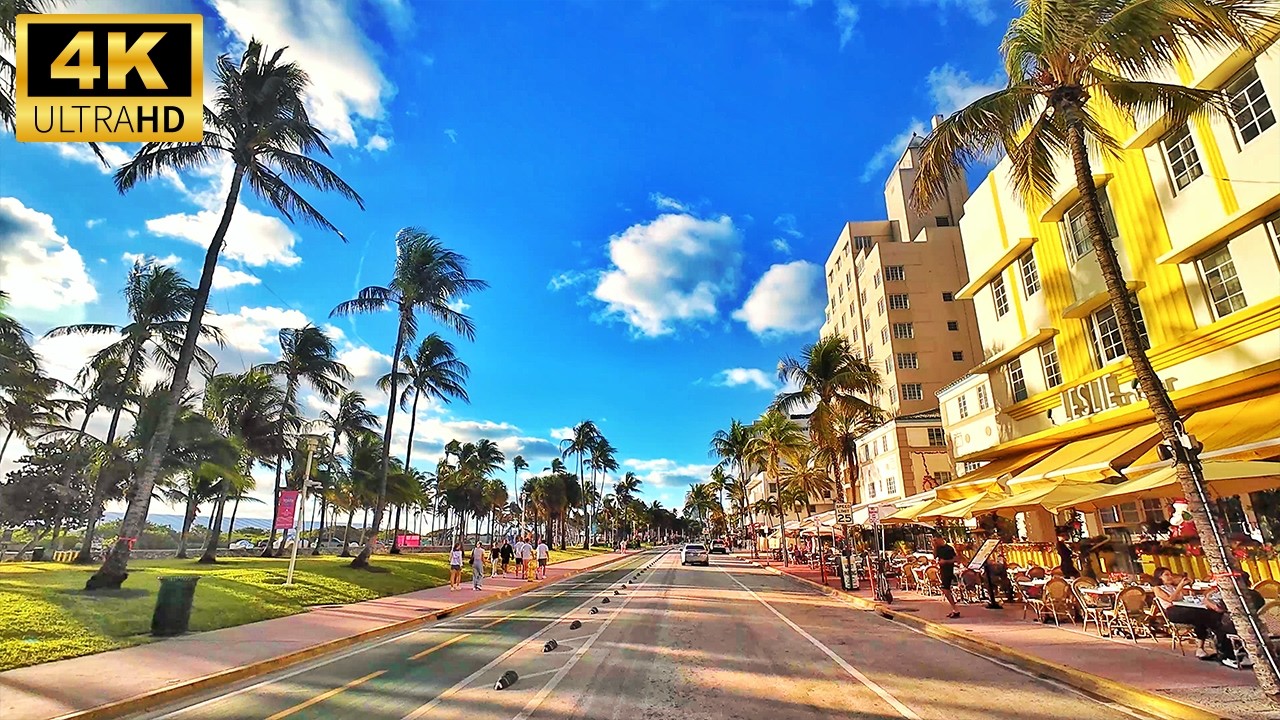 Miami's MOST SCENIC Drive - 4K Florida Road Trip Driving Adventure