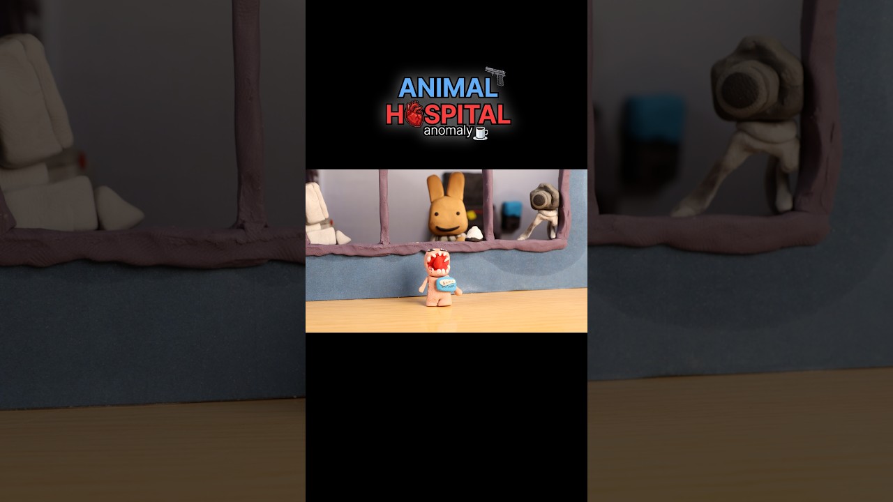 Animal Hospital: mini Anomaly | Stop motion Animation
