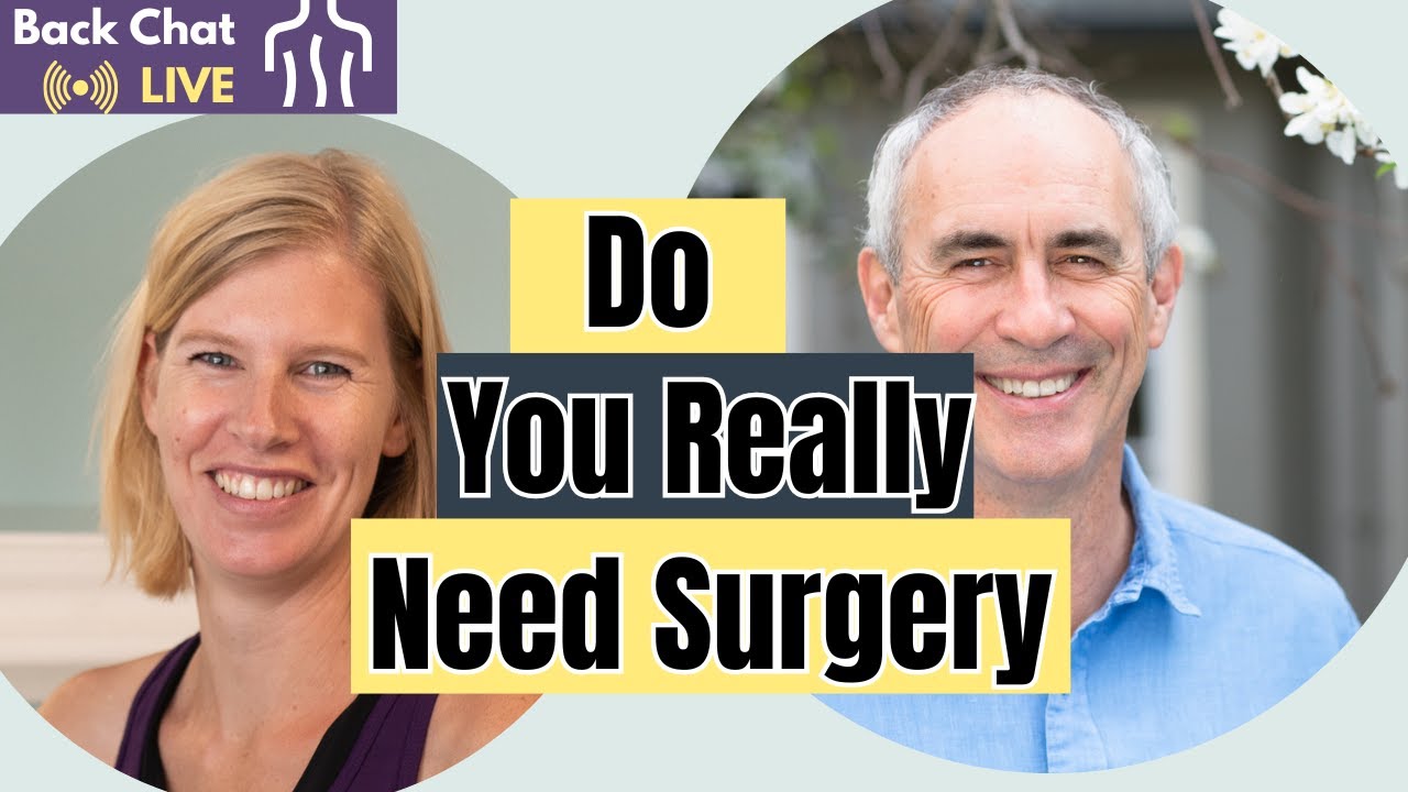 Do you really need spine surgery? - Interview with Dr David Hanscom