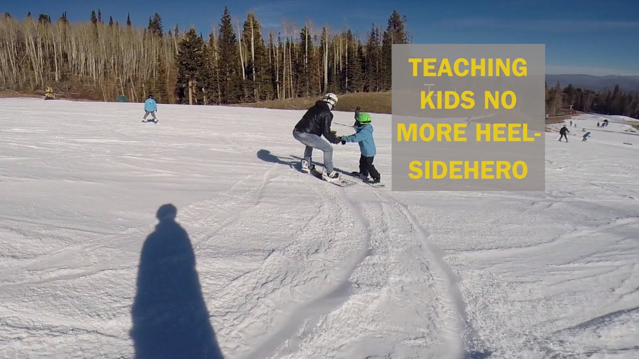 Heelside Hero Teaching Kids Toeside