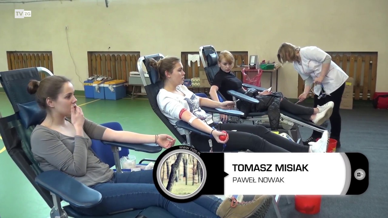 TvZG.pl - Licealiści oddają krew