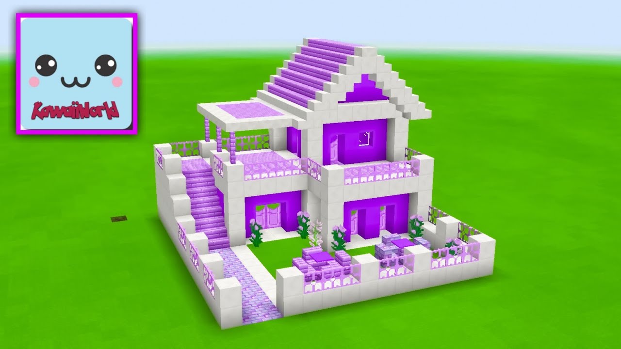 Kawaii World : Cara membuat rumah di Kawaii world (kawaii world house)💕