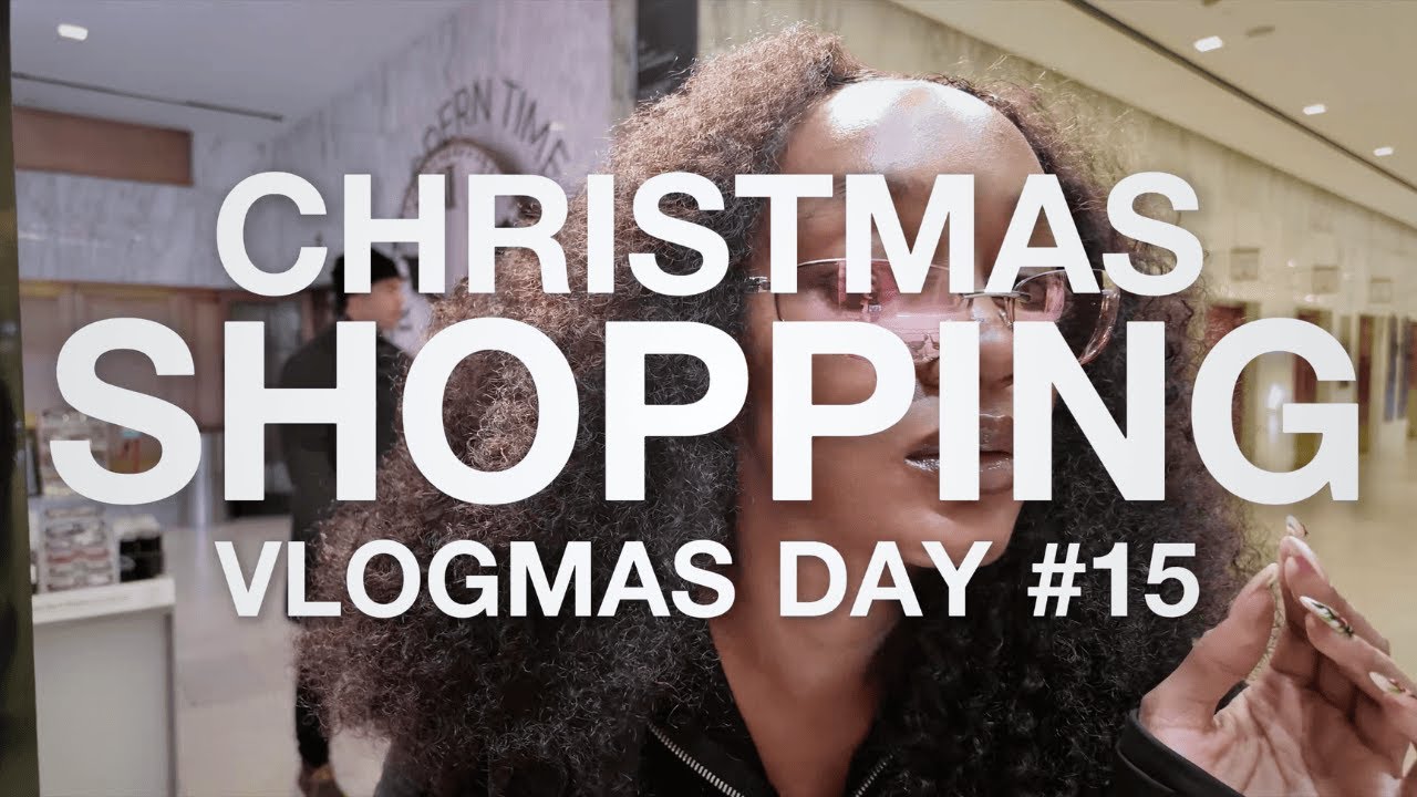 Пойдем со мной за покупками к Рождеству в последнюю минуту | VLOGMAS, День 15