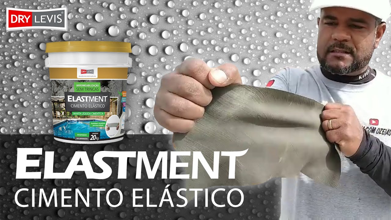 ELASTMENT - CIMENTO EL&Aacute;STICO DRYLEVIS - PASSO A PASSO