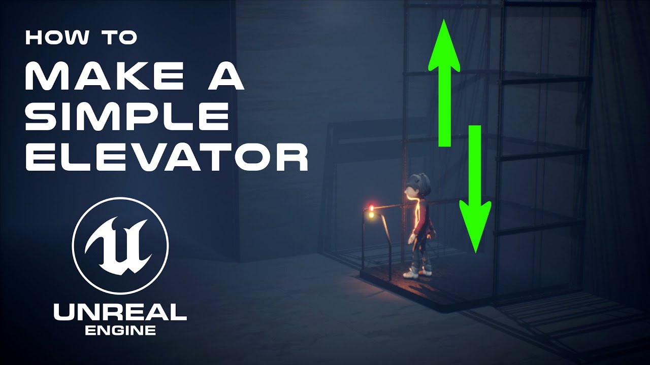 Создайте лифт в Unreal Engine 5 с помощью чертежей