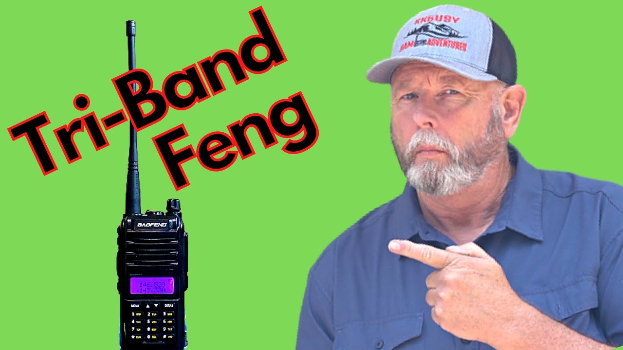 Baofeng BF-A58 S Tri-band Radio.
