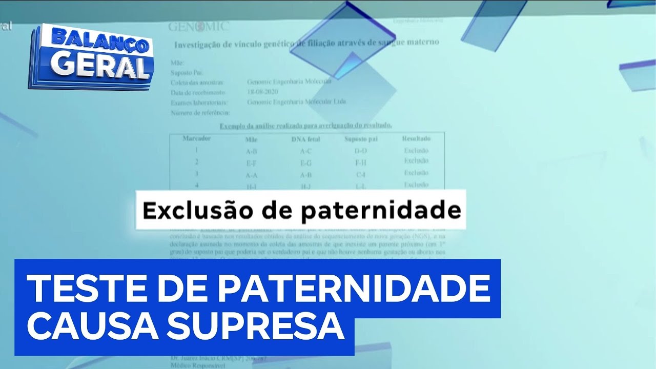 Após teste de DNA errado, homem descobre que tem um filho com ex-namorada que é casada