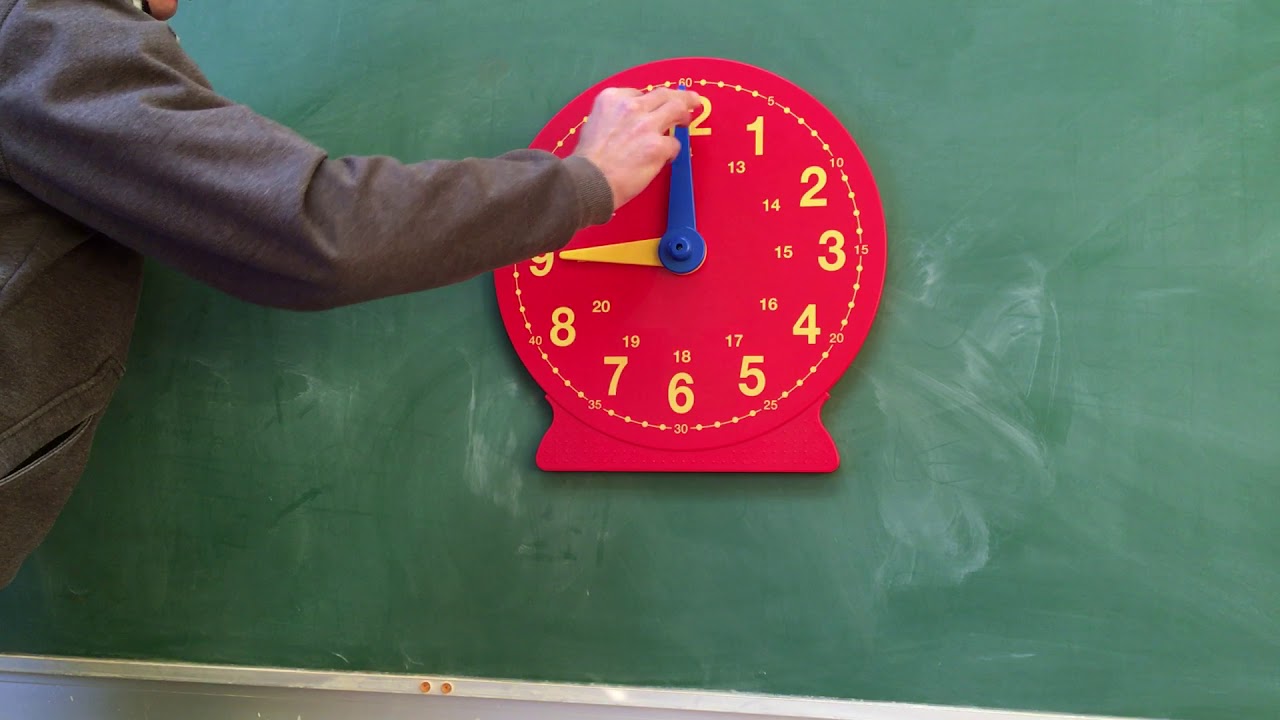 Die Uhr Teil 2: Volle Stunden ablesen. Grundschule Klasse 1-3