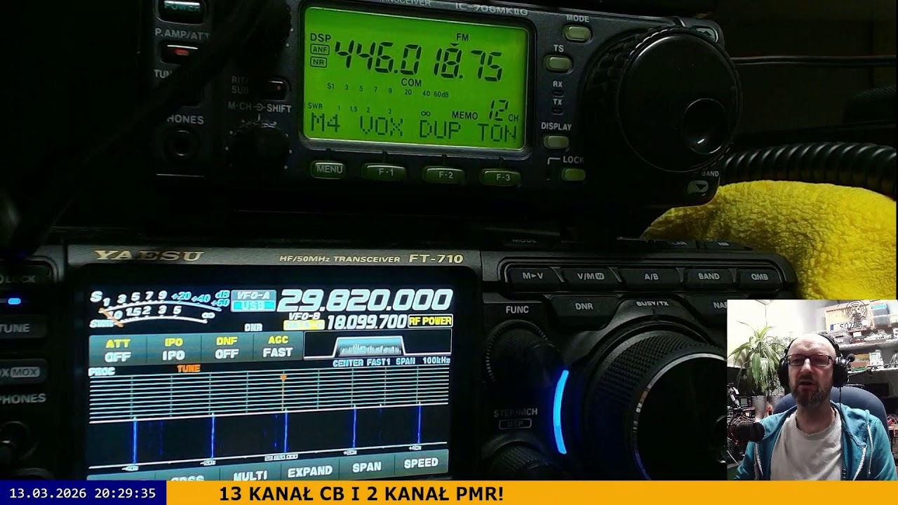 LAJW #777 - Prepperskie testy łączności na 13 kanale CB i 2 kanale PMR - 13 marca 2026 godz. 20:00