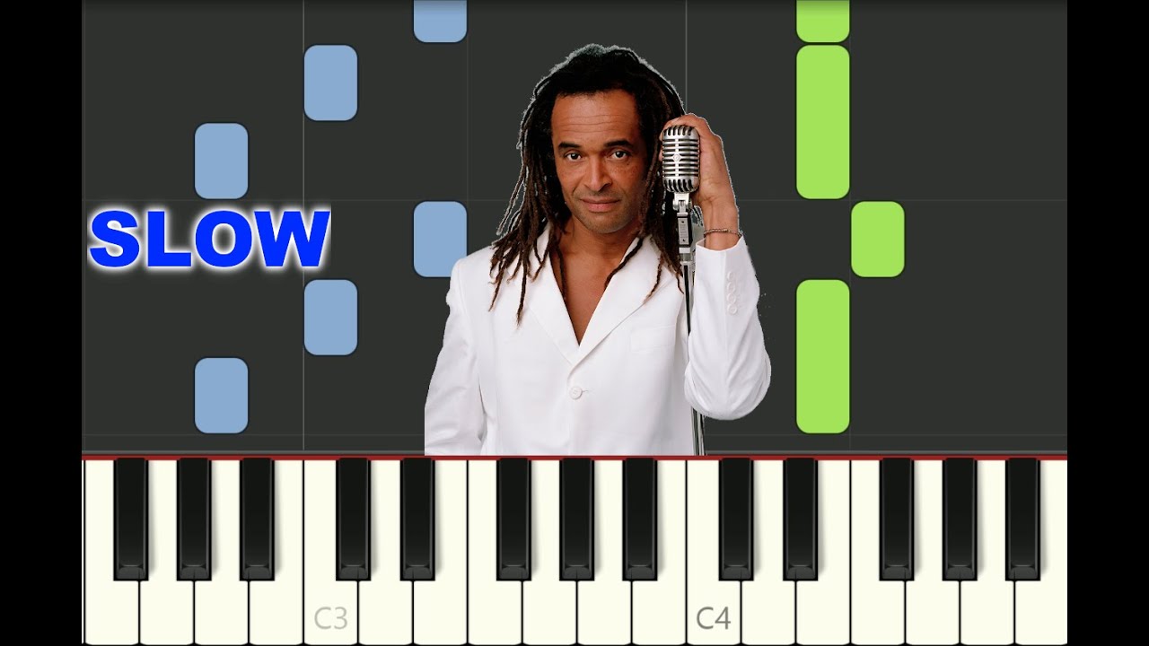 SLOW piano tutorial 