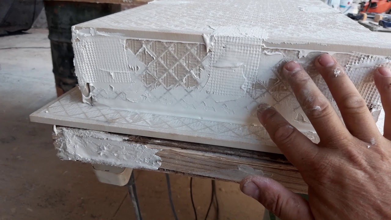 como fazer um nicho em porcelanato sem precisar usar reforço nos cantos
