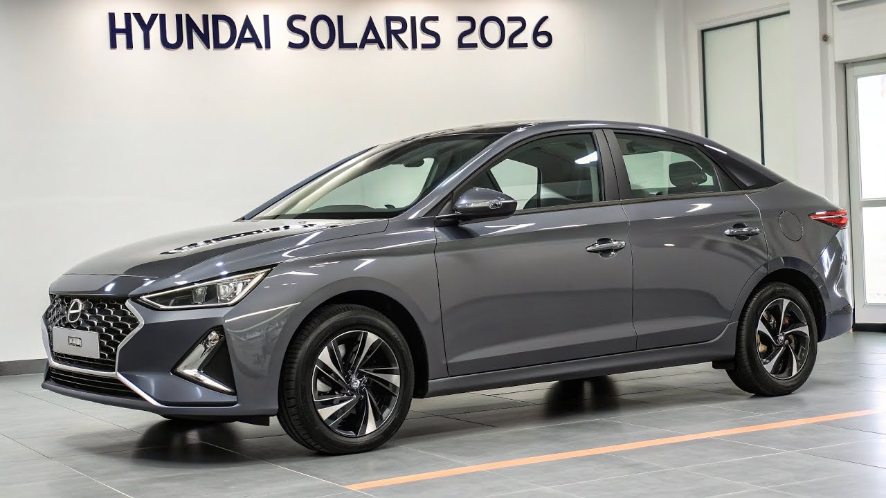 Hyundai Solaris 2026 — ЭТО УЖЕ НЕ СОЛЯРИС! Новый дизайн, технологии и шокирующие изменения