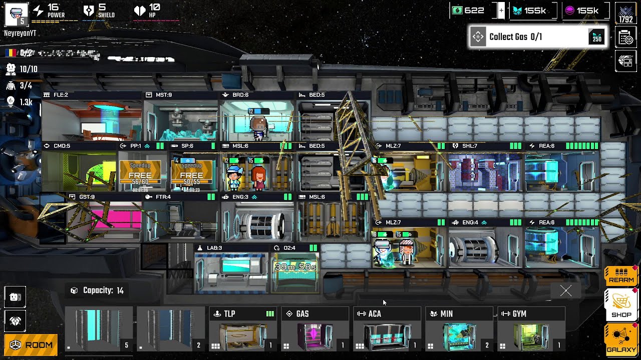 Pixel Starships 2 - New player guide - Ship Layout - Travel between systems - Important rooms