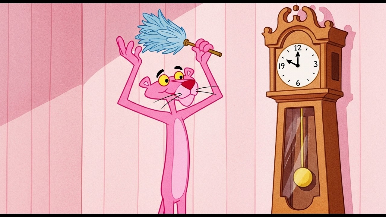 Pink Panther and the Haunted Feather Duster | Pink Panther Cartoon Full Episode 1