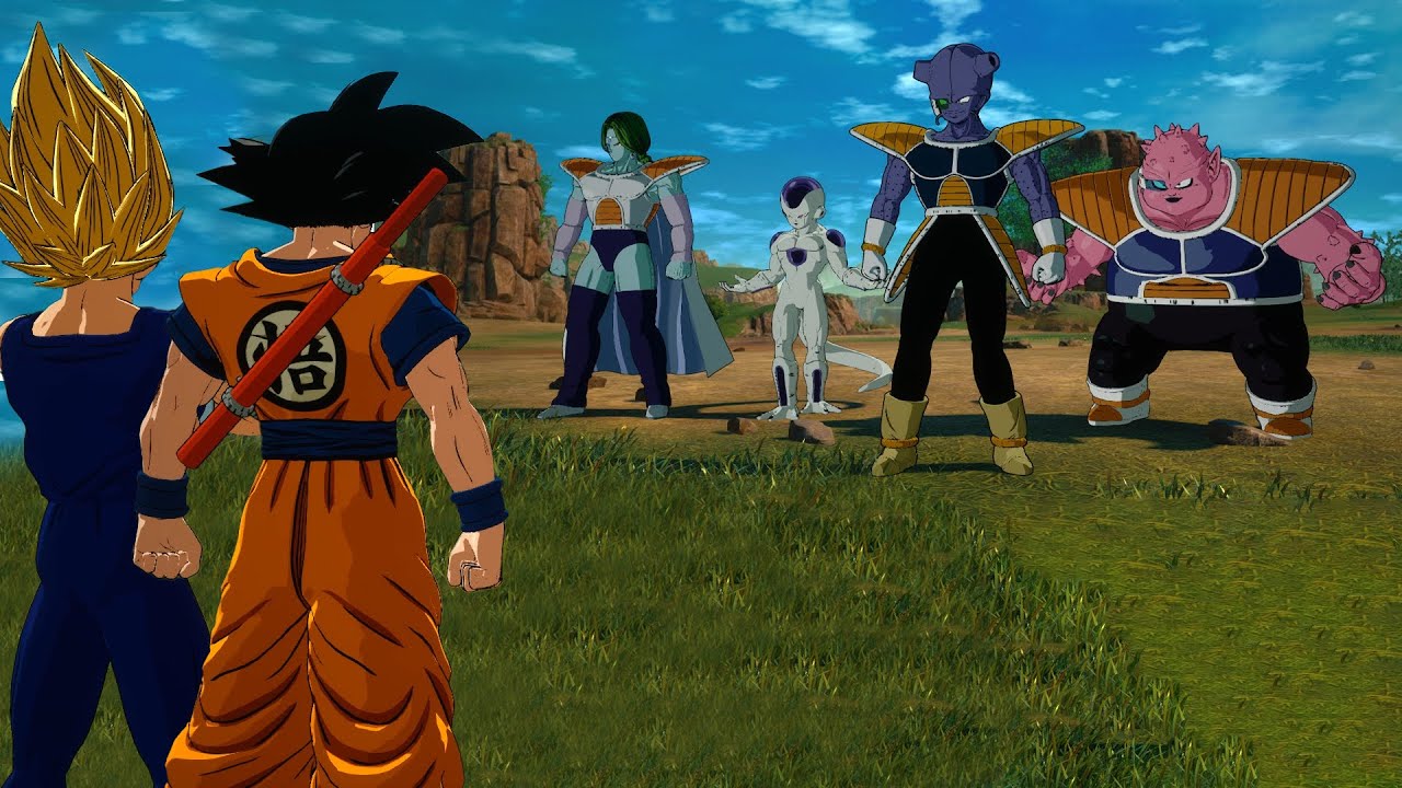 Goku and Vegeta Team Up Against Frieza’s Army | DB Sparking Zero