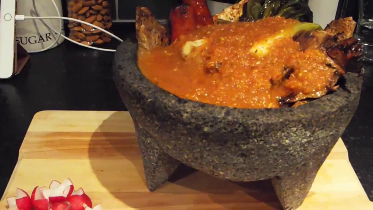 Receta Molcajete Cielo, Mar & Tierra