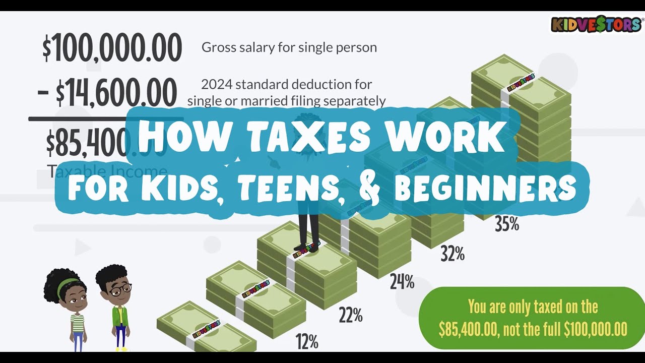 Taxes 101 | How Do Taxes Work ? | What Are Taxes for Kids , Teens, and Beginners