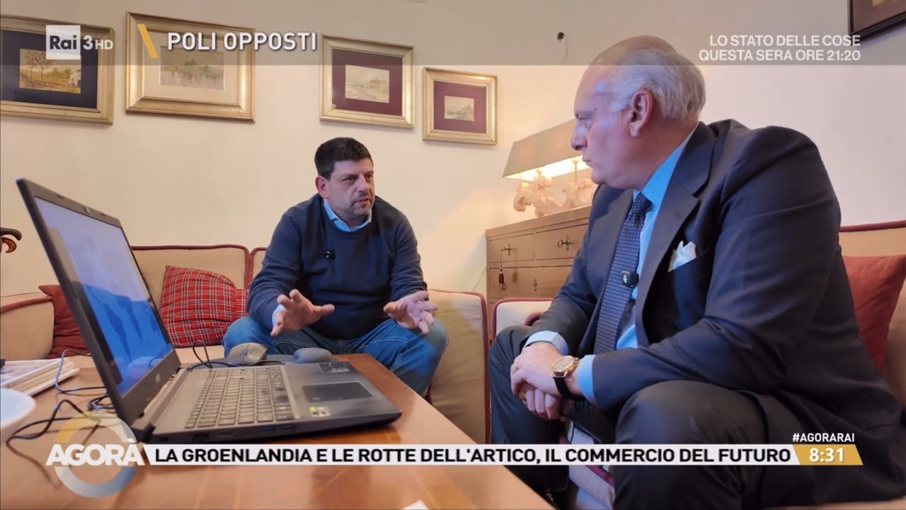 Il Risiko dell’energia RAI - Michele Marsiglia FederPetroli Italia. Il Petrolio della Groenlandia