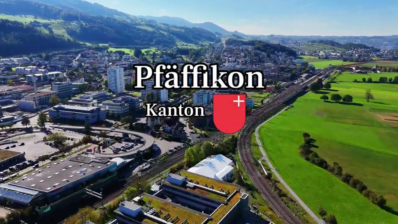 Flyover Pf&auml;ffikon im Kanton Schwyz | Die Schweiz aus der Vogelperspektive | FL&Uuml;G MIT! #2