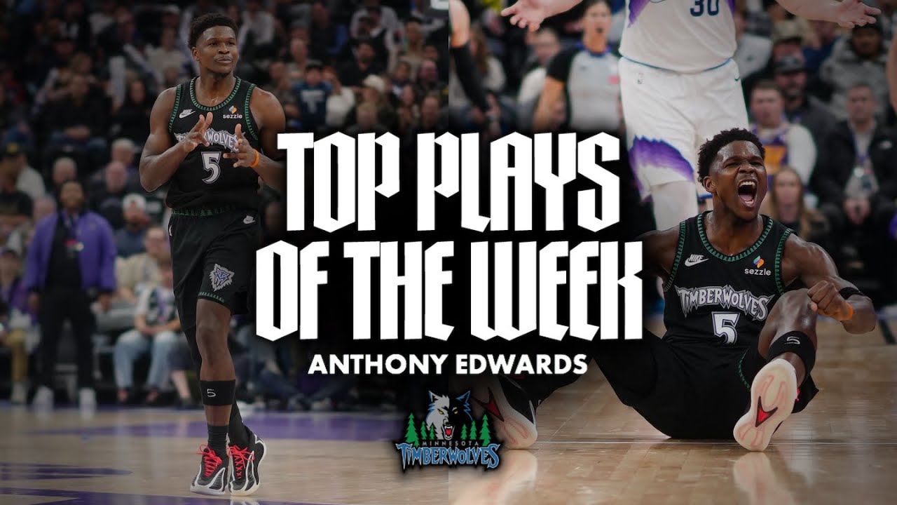Anthony Edwards Top Plays Of The Week | November 2025