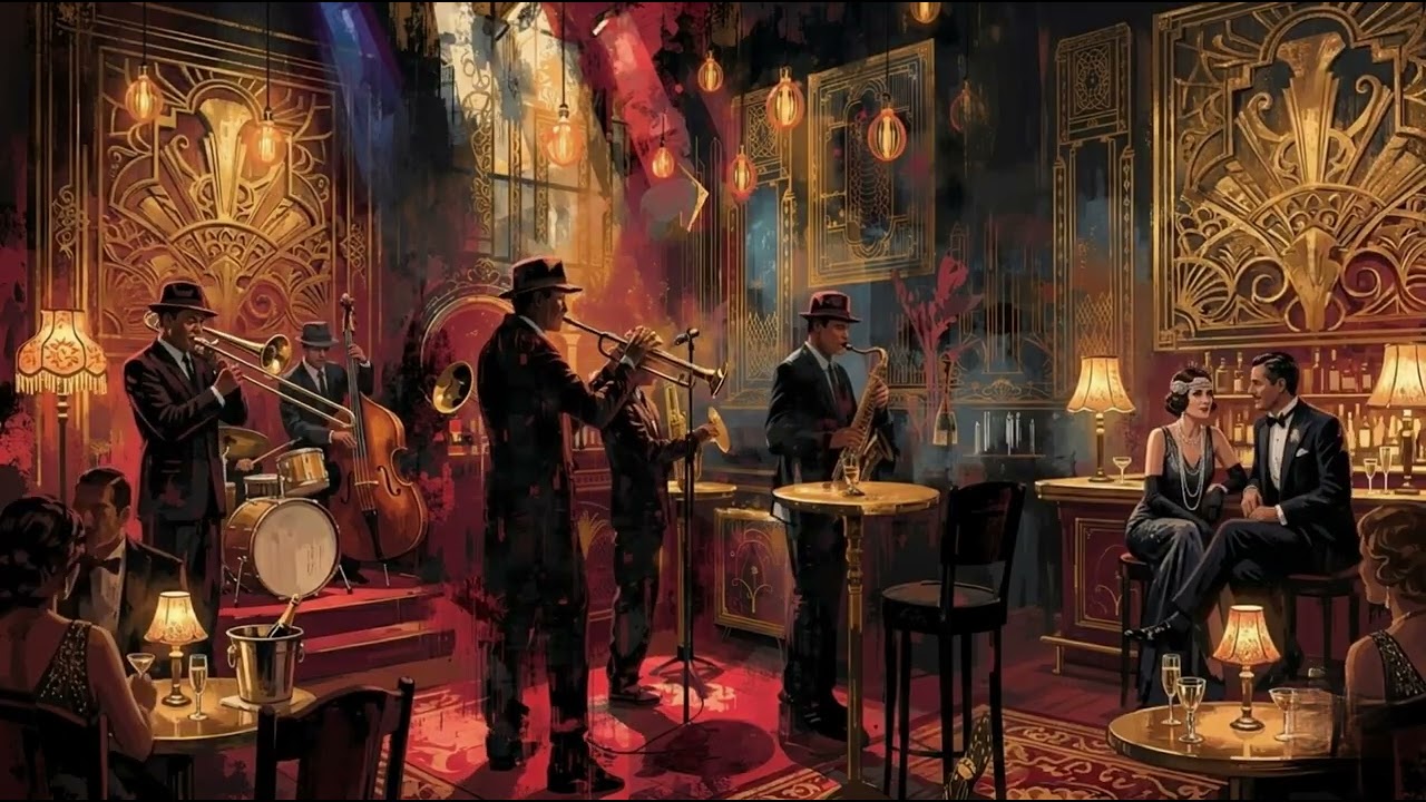 New Orleans Style Jazz-1 hour Deep Blues Atmosphere