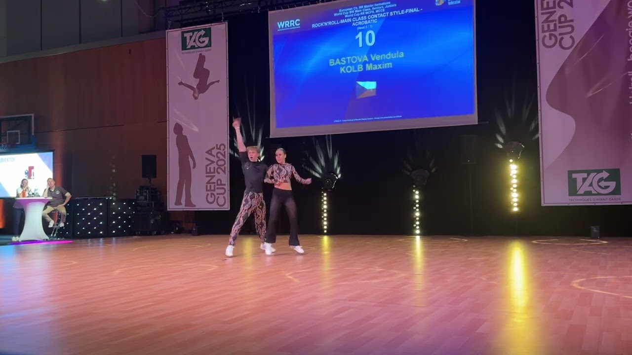 Final Acrobatic Rock n Roll Main Class Contact Style KOLB BASTOVA Vendula   KOLB Maxim 6 place