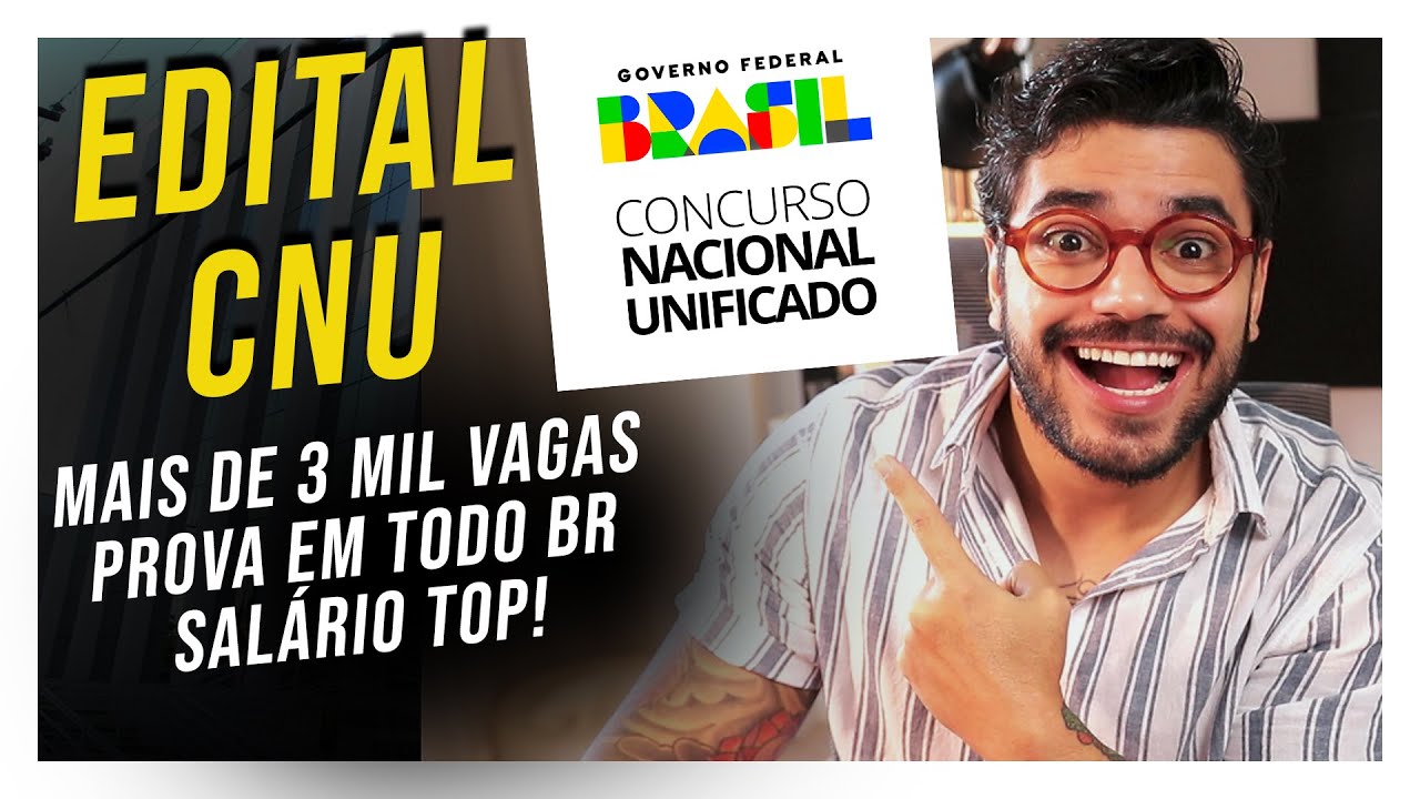 ANÁLISE Edital CNU (Enem dos Concursos) em 20 minutos! SAIBA TUDO