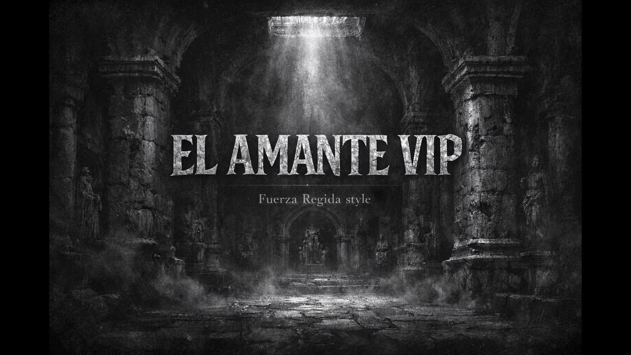 EL AMANTE VIP - Fuerza Regida Style (Letra / Lyrics)