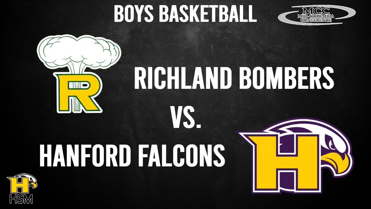 2021 MCC Boys Basketball: Hanford Falcons vs. Richland Bombers