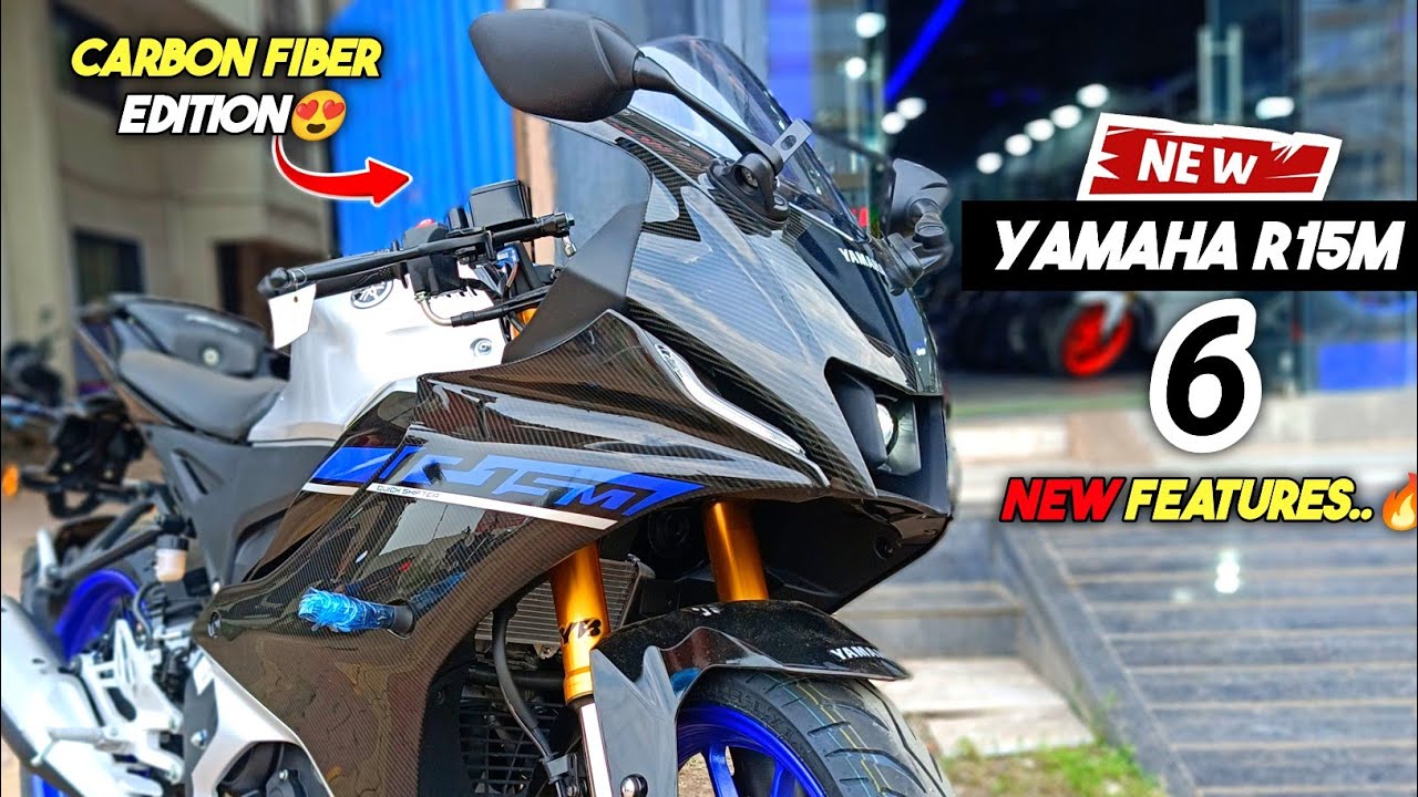 Finally 2024 New YAMAHA R15M CARBON FIBER EDITION Bs7 Model Is Here🔥 NAVIGATION और 6 New Features 😍