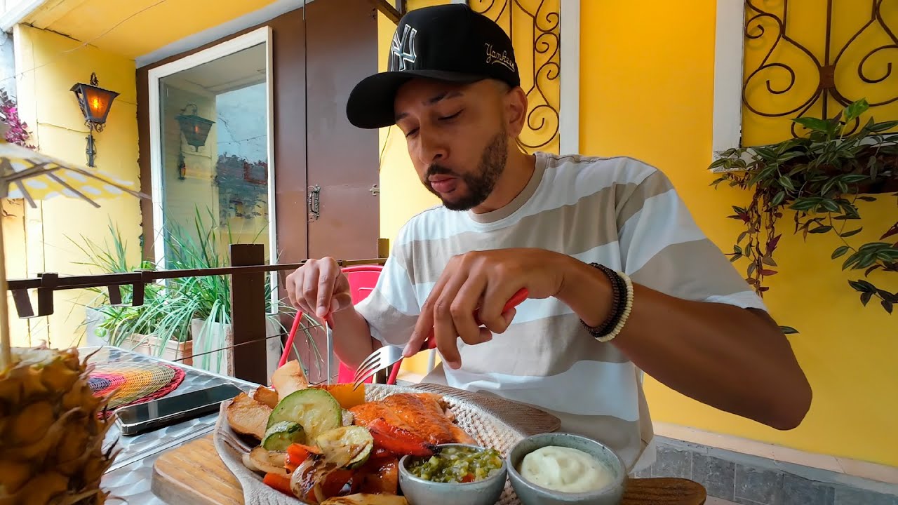 I went to a Colombian restaurant in Asunción Paraguay