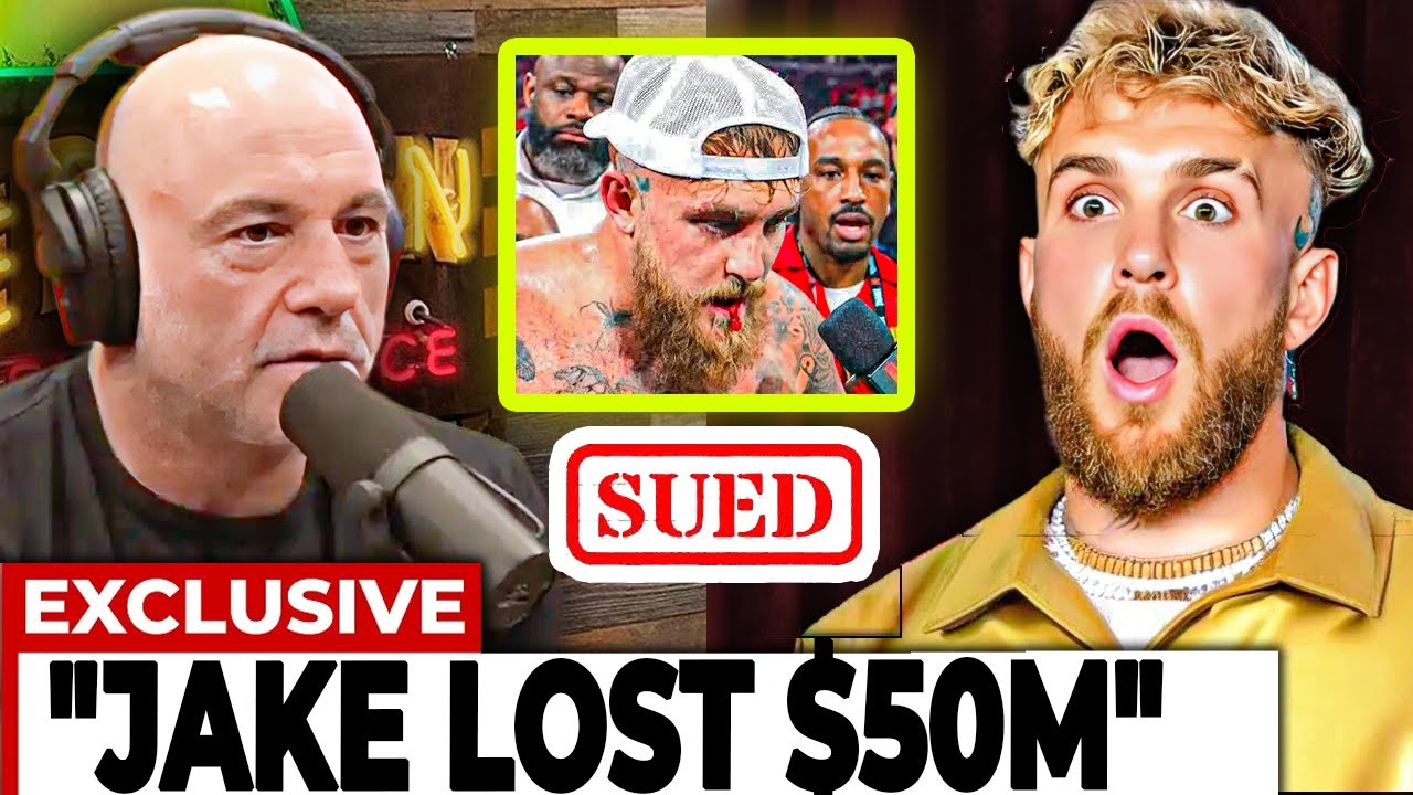 Joe Rogan LOSES IT Over Jake Paul's $50 Million Netflix Lawsuit!