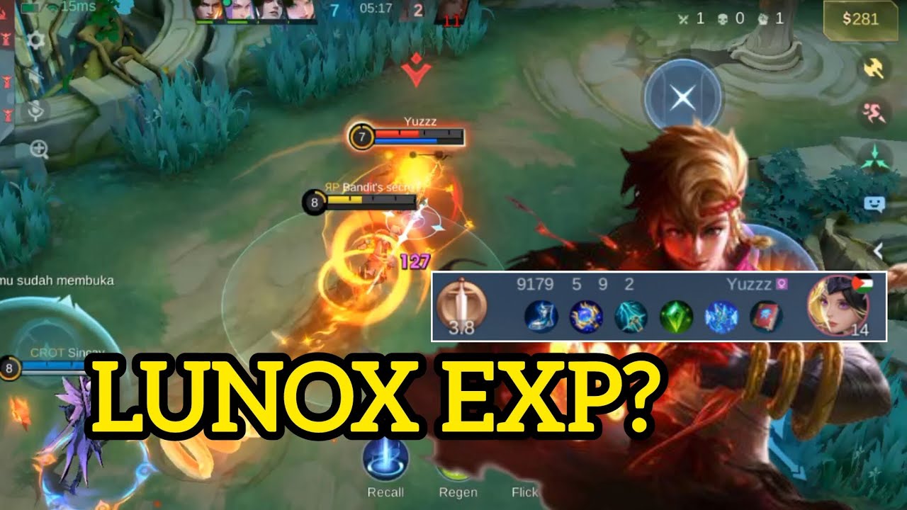 Ngapain Lunox ke Exp Lane?