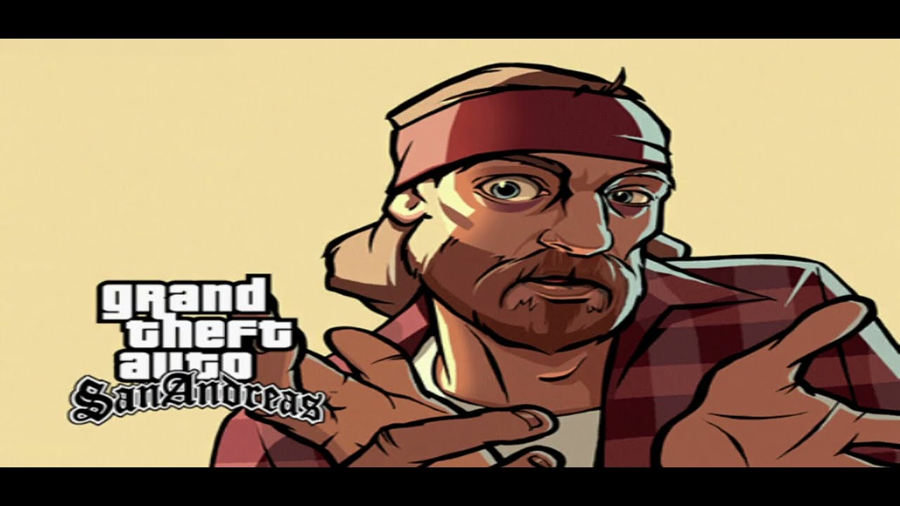 Gta San Andreas ps2 Gameplay escape 5 stars of police