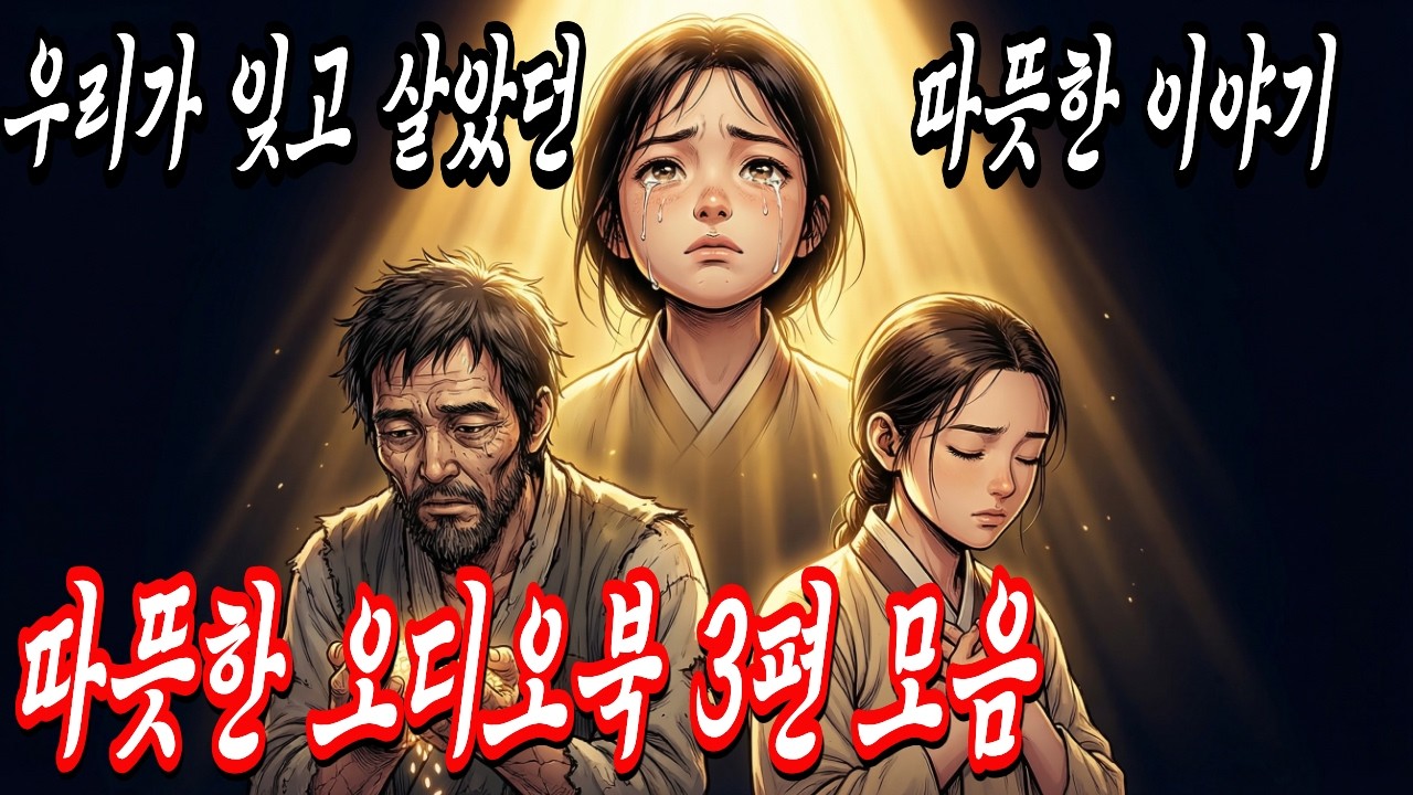 잠들기 전 꼭 한번은 들어야 할 우리 옛날이야기ㅣ콩쥐팥쥐·흥부전·심청전 연속 듣기 오디오북